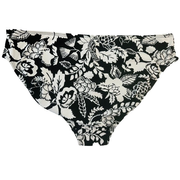 Artesands Cantata Forte Black White Monet Curve Fit Mid-Rise Swim Bottoms‎ Sz 14 - Picture 5 of 12